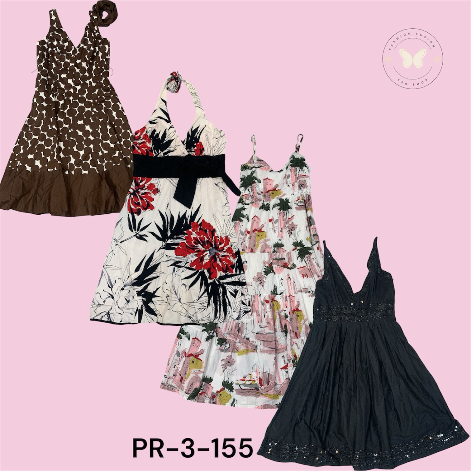 Chic Floral Cotton Printed Dress – Summer Casual W..