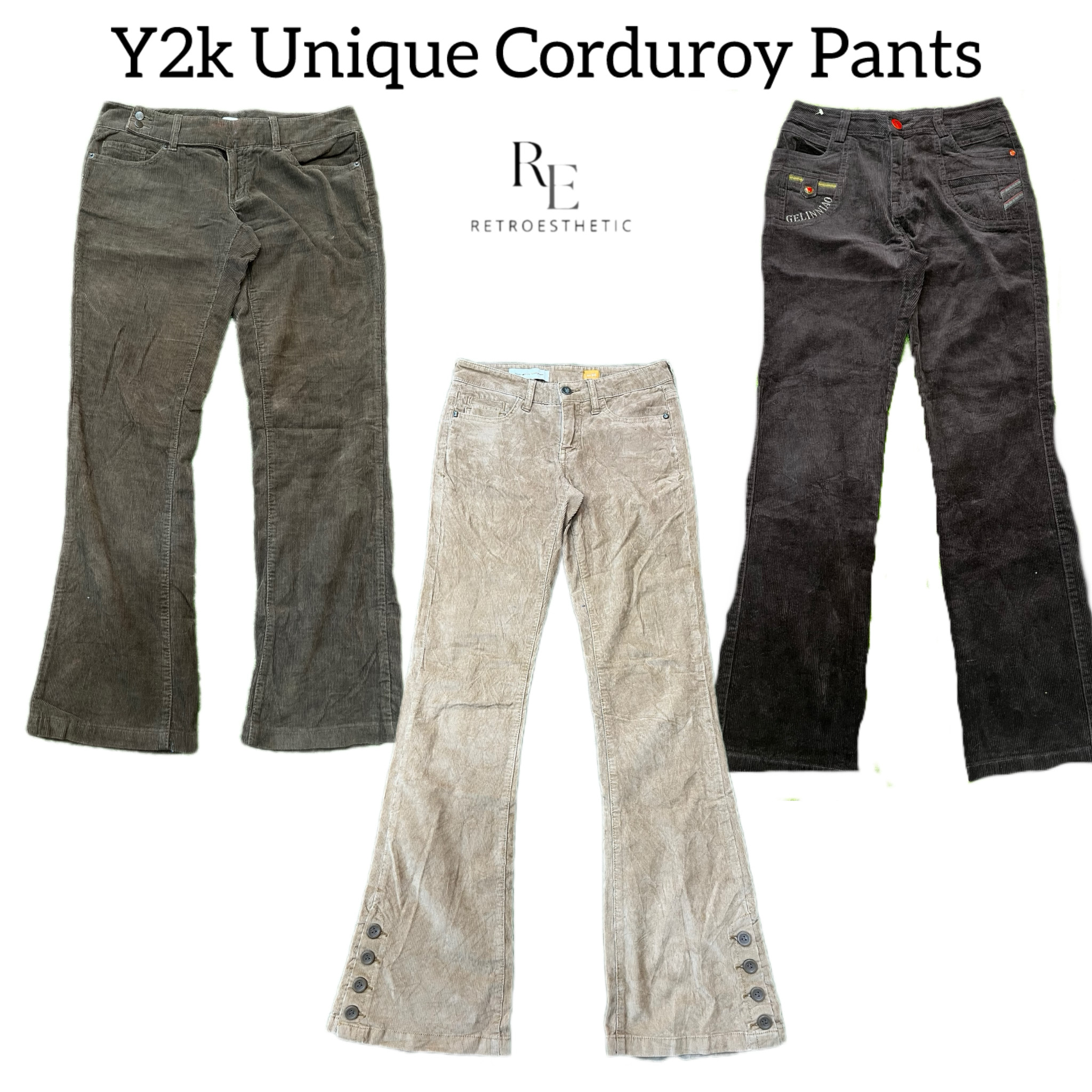 Y2K Low Rise Office Pants (SR-160) | Vintage Wholesale Marketplace