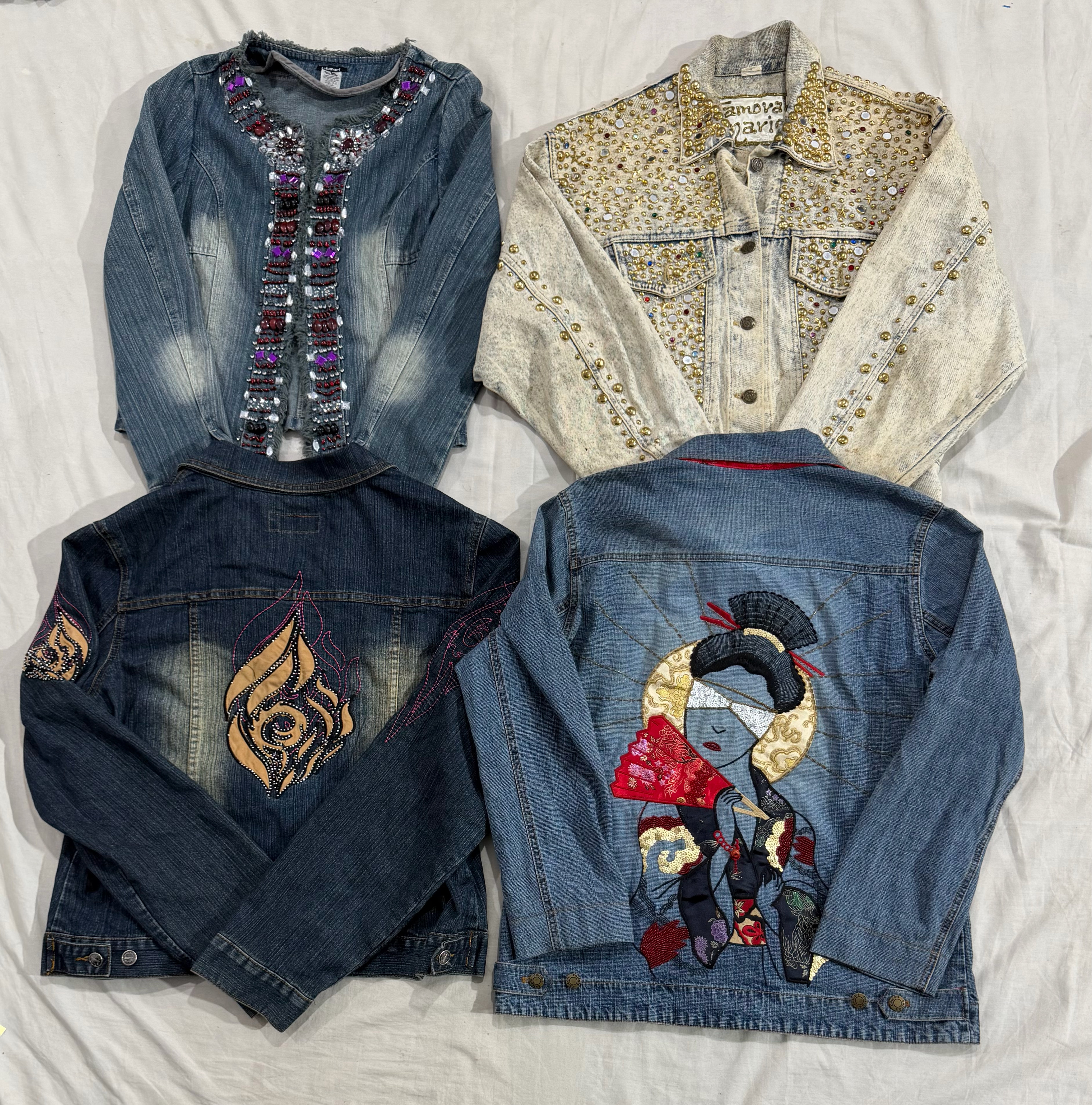 Y2k denim jackets (676) | Vintage Wholesale Marketplace - Bulk