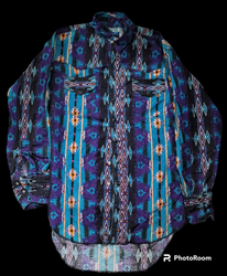 Aztec Printed Western Shirt 23 pieces