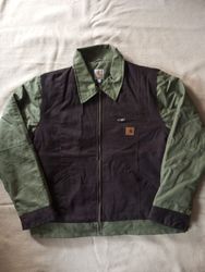 Veste Carhartt retravaillée style double couleur 1..