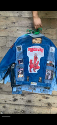 10 X stitched Multi-Patch Denim Jacket