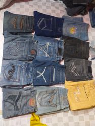 Id 32 U S A polo  baggy and other mix brands total..