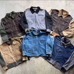 Vintage Inspired Workwear Jackets 30 pcs