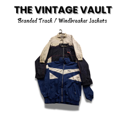 Branded track / windbreaker Jackets -20 pcs includ..