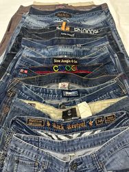 Hip-hip jeans 20 pieces  coogi, rocawear, southpol..