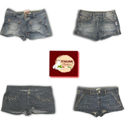 Y2K Denim Mini Shorts