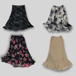 $6 Y2K Poly Skirt Bundle | Vintage Wholesale Colle..