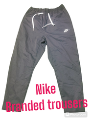 Branded track pants