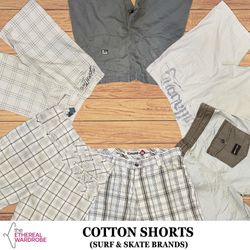 MEGA DEALS 🔥2 cotton shorts surf and skate brands