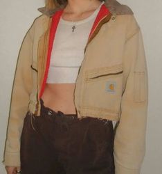 Vestes Carhartt relookées cropped 25 pcs