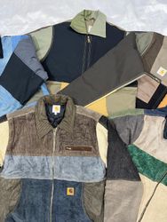 Carhartt Rework Style Patchwork Jackets