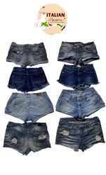 Shorts sexy en denim Y2K