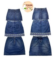 Y2K Denim Mini Skirts