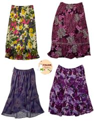 Y2K Sunshine Lavender Poly Skirts