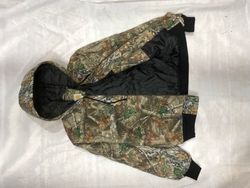 Carhartt Rework Style Vintage Camo Realtree Hoodie..