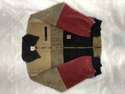 Carhartt Vintage Rework Style Corduroy-Jacken Größ..