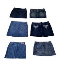 Aesthetic mini/midi Denim Skirts Mix - 15 Pcs - 31..