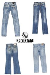 Jeans HD196 Kids Y2K Miss me & True Religion - 12 ..