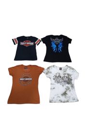 Ästhetische Damen Harley Davidson T-Shirts - 19 St..