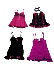 Y2K elegante Babydoll-Bra-Tops - 12 Stück - 3/8/24