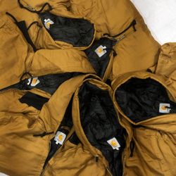 Vintage Carhartt Rework Style Mustard Hoodies - Al..