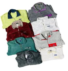 Patagonia fleece jackets 20 pcs