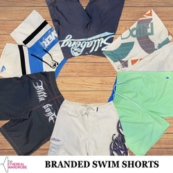 Branded Swim Shorts including Quiksilver, RipCurl,..