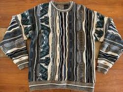 Coogi-Style Pullover