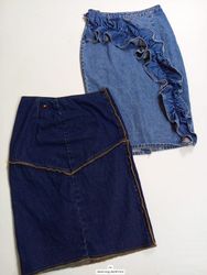 Denim Long skirts