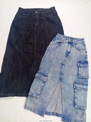 Denim Long Skirts