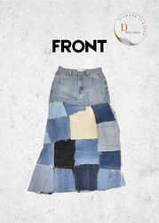 DR26 Reworked Levi's Patch Long Skirt SS24