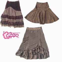 Y2K Grunge Fairycore Skirts