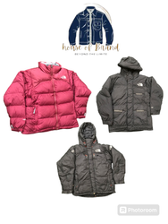 The North Face puffers 550.600.700.800