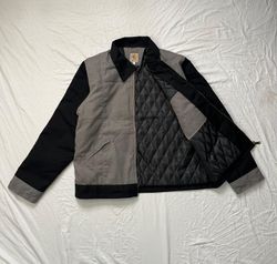 Veste Detroit Vintage Carhartt Réimaginée Noir/Gri..