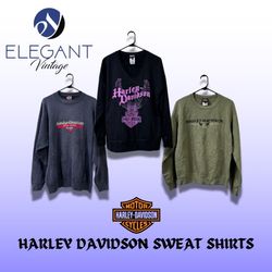 Harley Davidson Sweat Shirts - 14 pieces