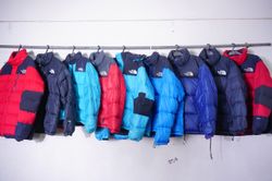 The North Face 700 & 800 puffer jackets