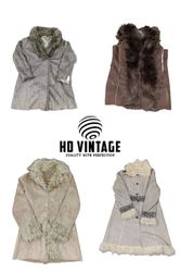 HD239 Ladies Y2K Premium Afghan Coats -18 PCs