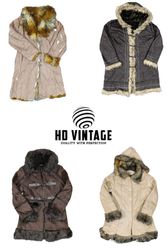 HD241 Ladies Y2K Afghan Coats - 15 PCs