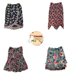 Floral Festival Y2K Poly Skirts