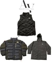 THE NORTH FACE vest and puffer 5 pcs