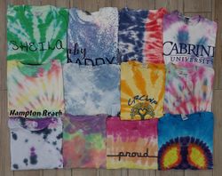 Vintage Tye - Dye T-Shirts - 14 Pieces