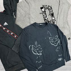 Marken-Sweatshirts Adidas | Dickies 12 Stück