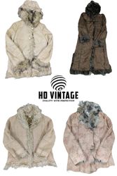 HD245 Ladies Y2K Premium Afghan Coats -10 PCs