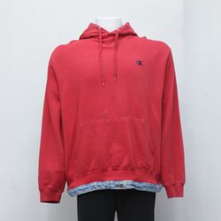 CR2194 Rework Denim Hoodie