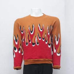 CR2217 Überarbeitete Flame Sweatshirts