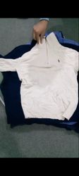 Polo half zip sweater