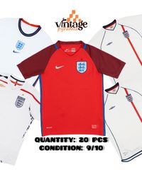 England Football Shirts 20 Pcs