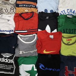 Mixed brand T shirts