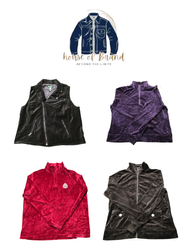 Pre order discount half zipper and vest jackets